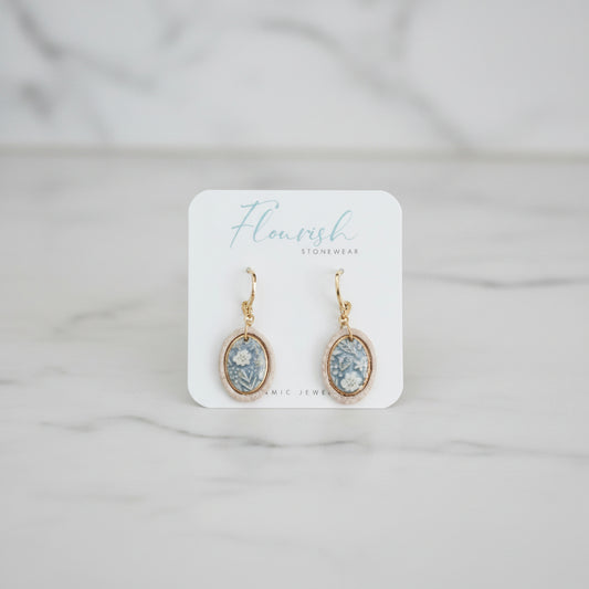 Flourish Stonewear Pink and Blue Earring