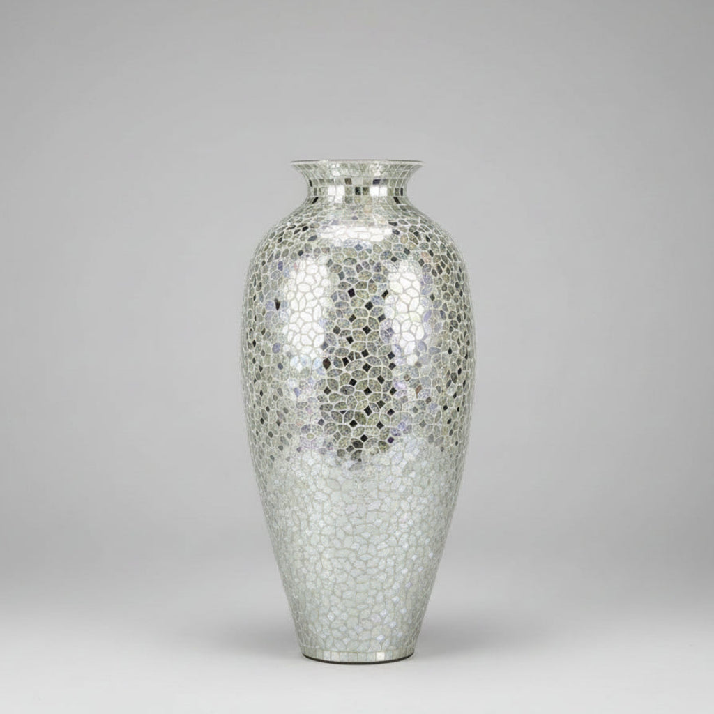 Mosaic Glass Vase