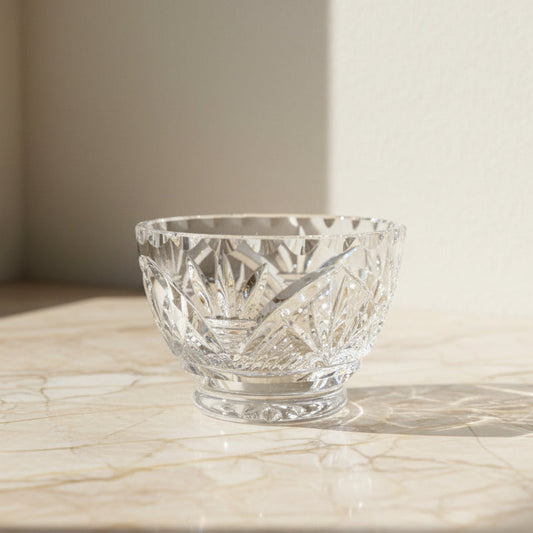 Small crystal bowl