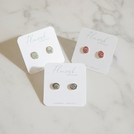 Flourish Stonewear Stud Collection