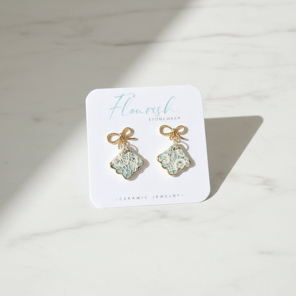 Flourish Stonewear Blue Dangles