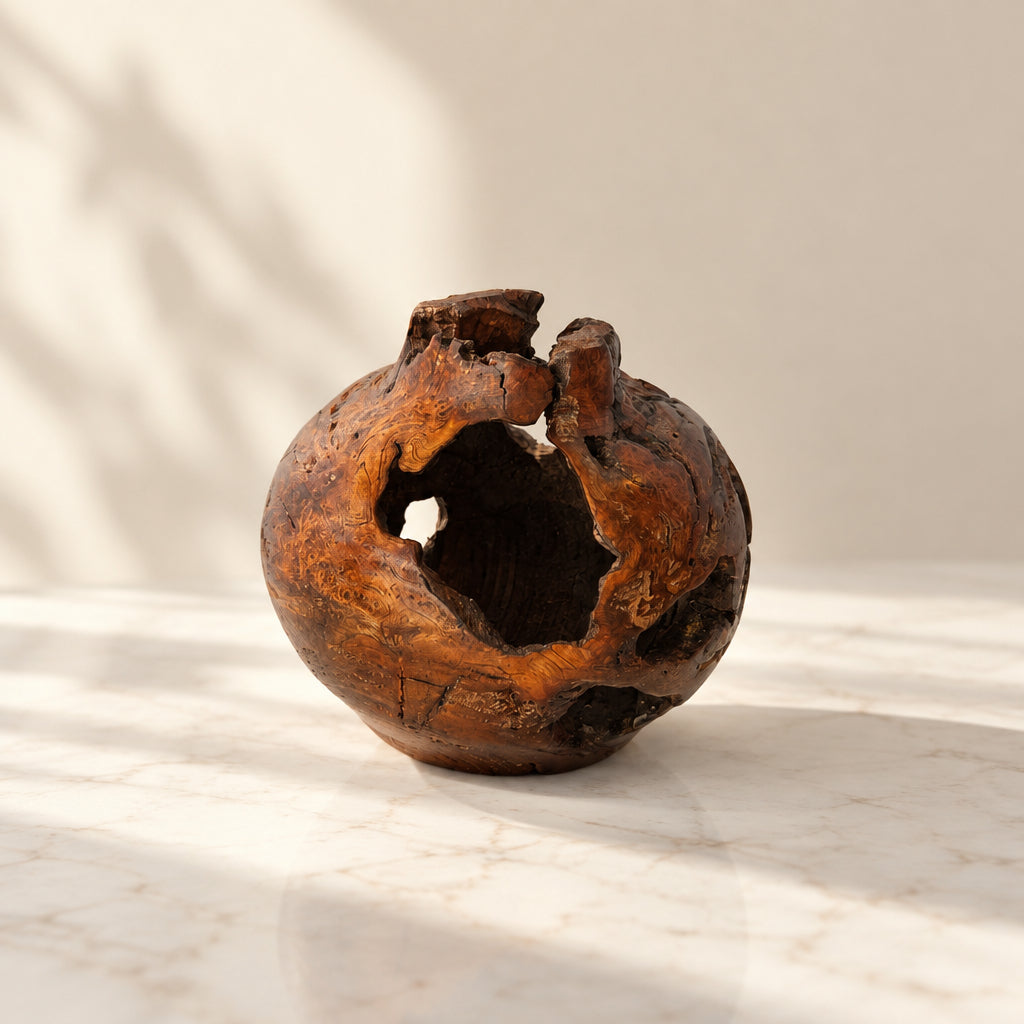 Cherry Burl Vase