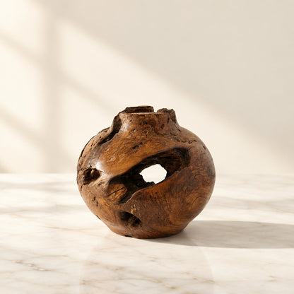 Cherry Burl Vase