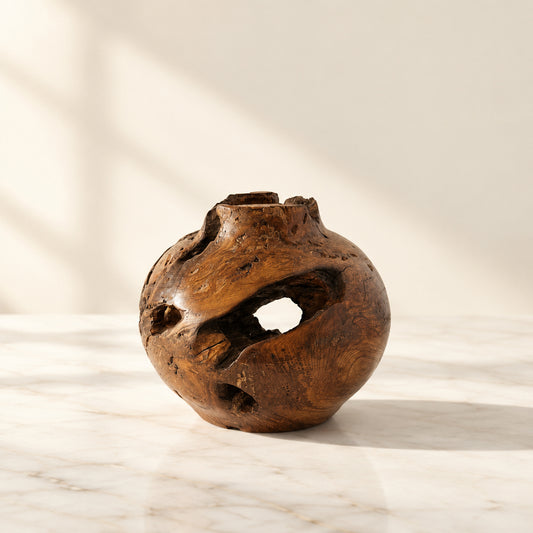 Cherry Burl Vase