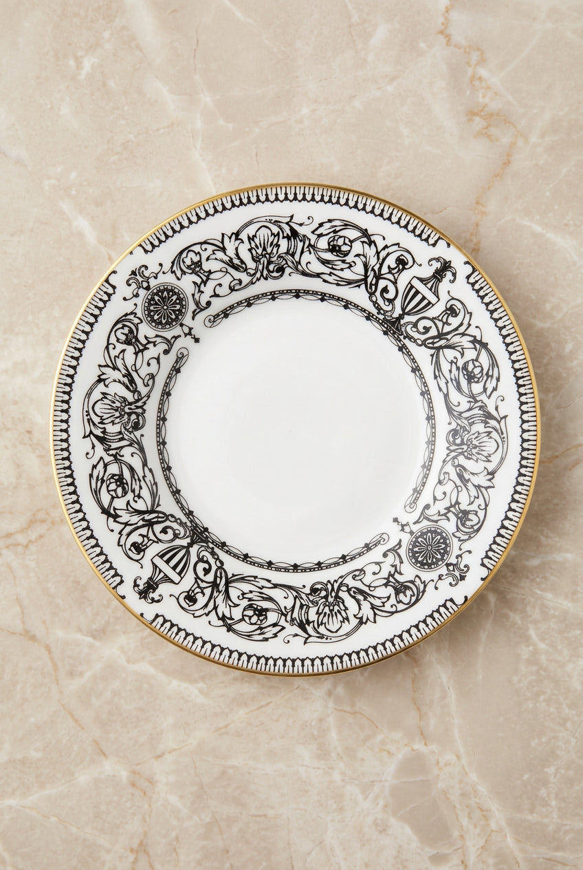 Gold and Black Patterned Dish