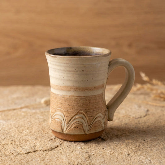 Rustic Sand Mugs