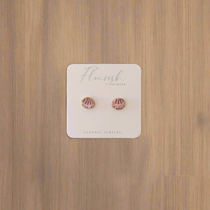 Flourish Stonewear Rounded Studs