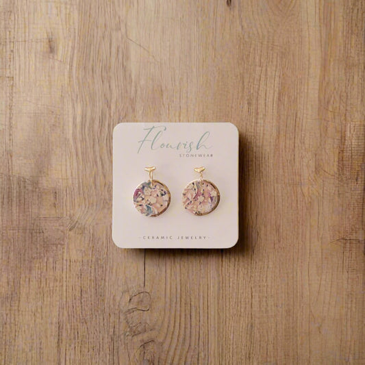 Floral Circle with Heart