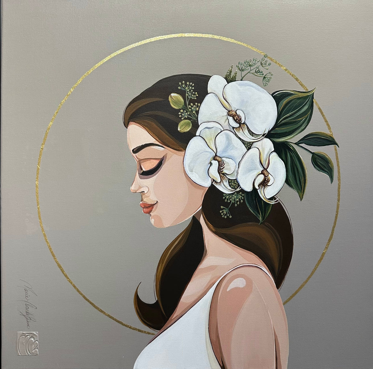 White Orchids