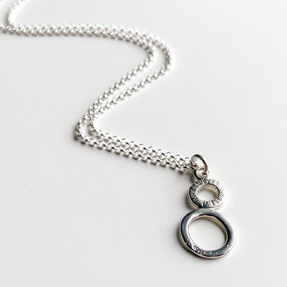 Tidal Pool Silver Necklace