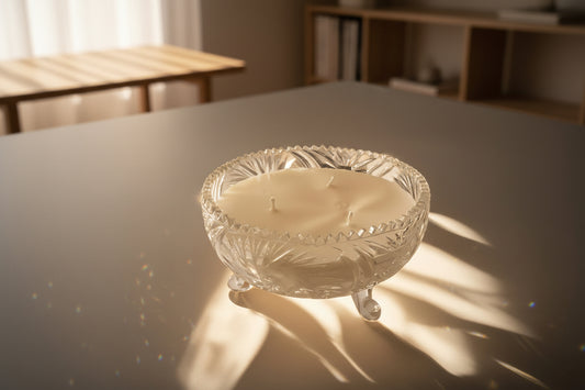 Vintage Crystal Candles