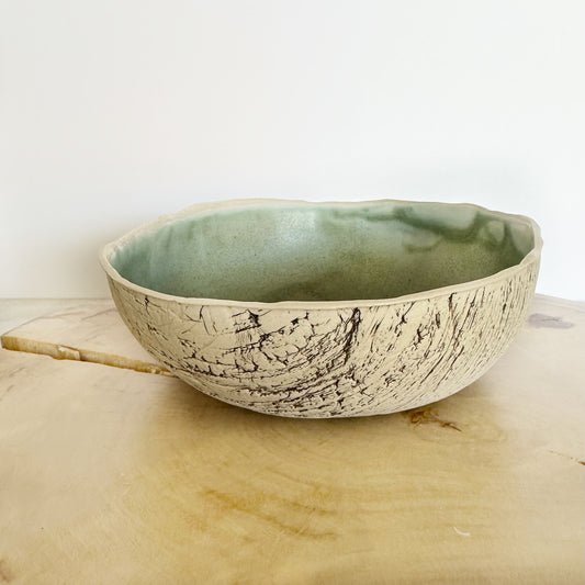 Textured Clay Bowl