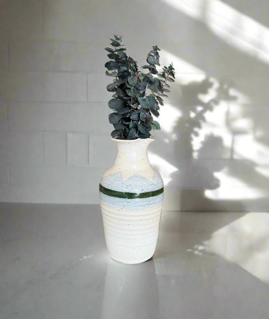 Green Stripe Carafe