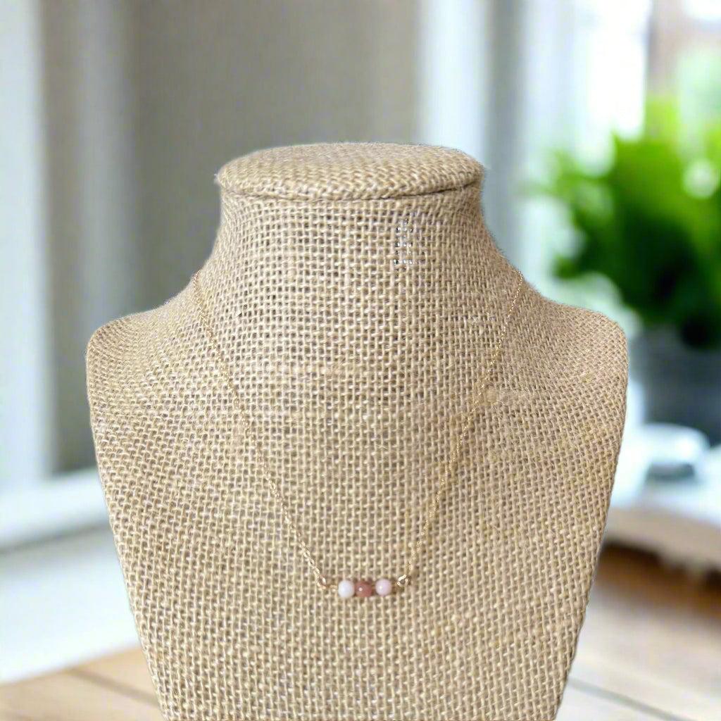 Gemstone Gold Necklaces