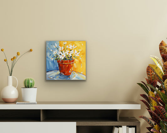Potted Daisies