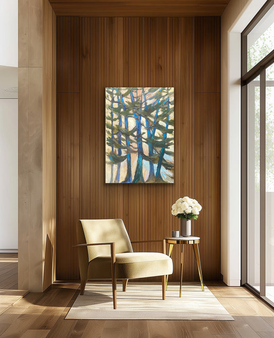 Blue Forest Pines