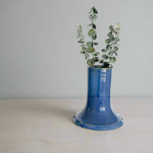 Blue Pottery Vase