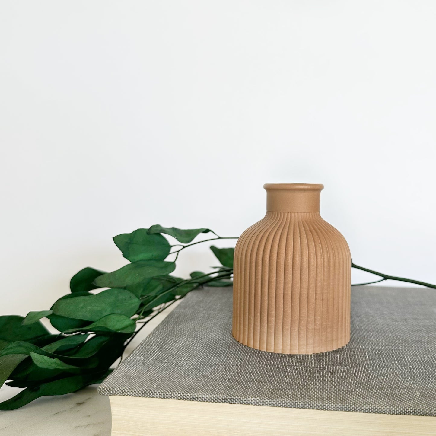 Mini Ribbed Vase
