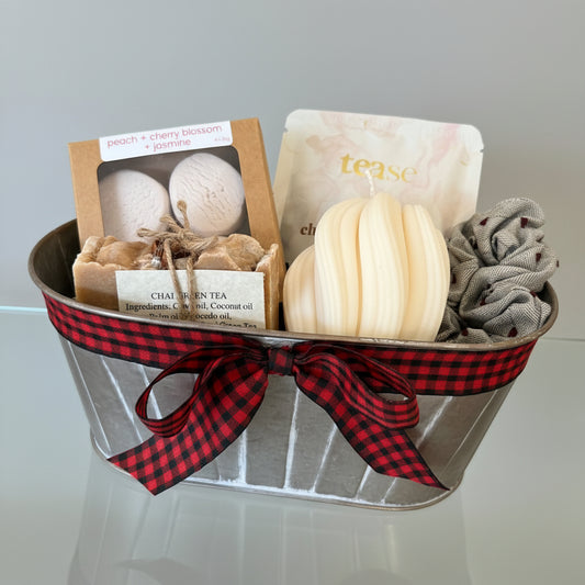 Bath Essentials Gift Basket