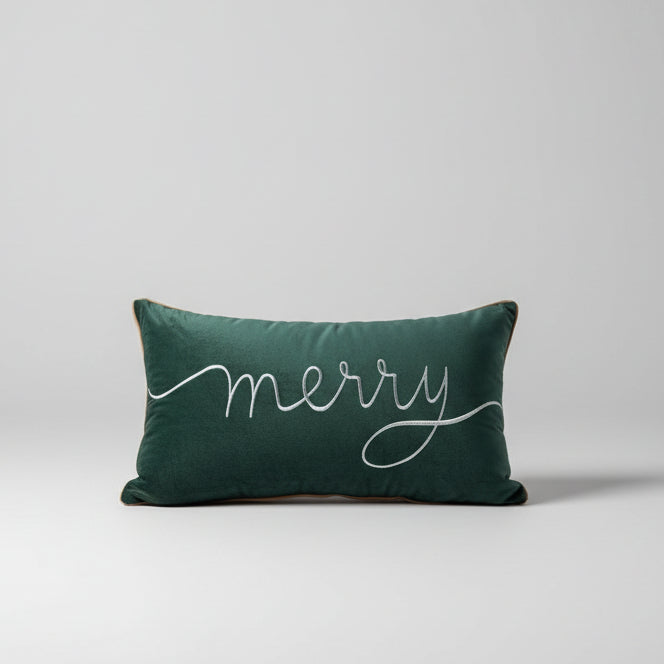 Merry Velvet Pillow