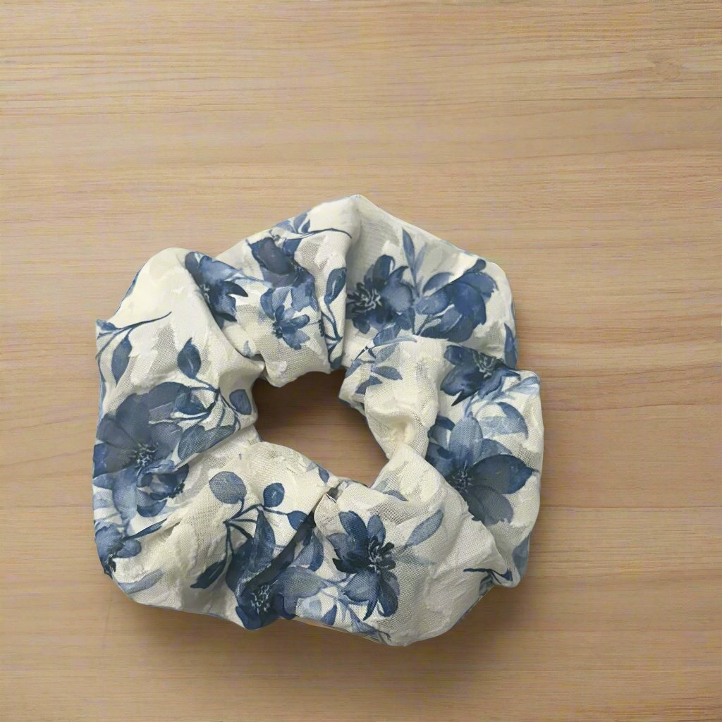 Floral Hair Scrunchie