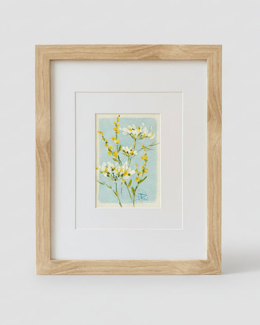 Petites Fleurs ~ Bleu