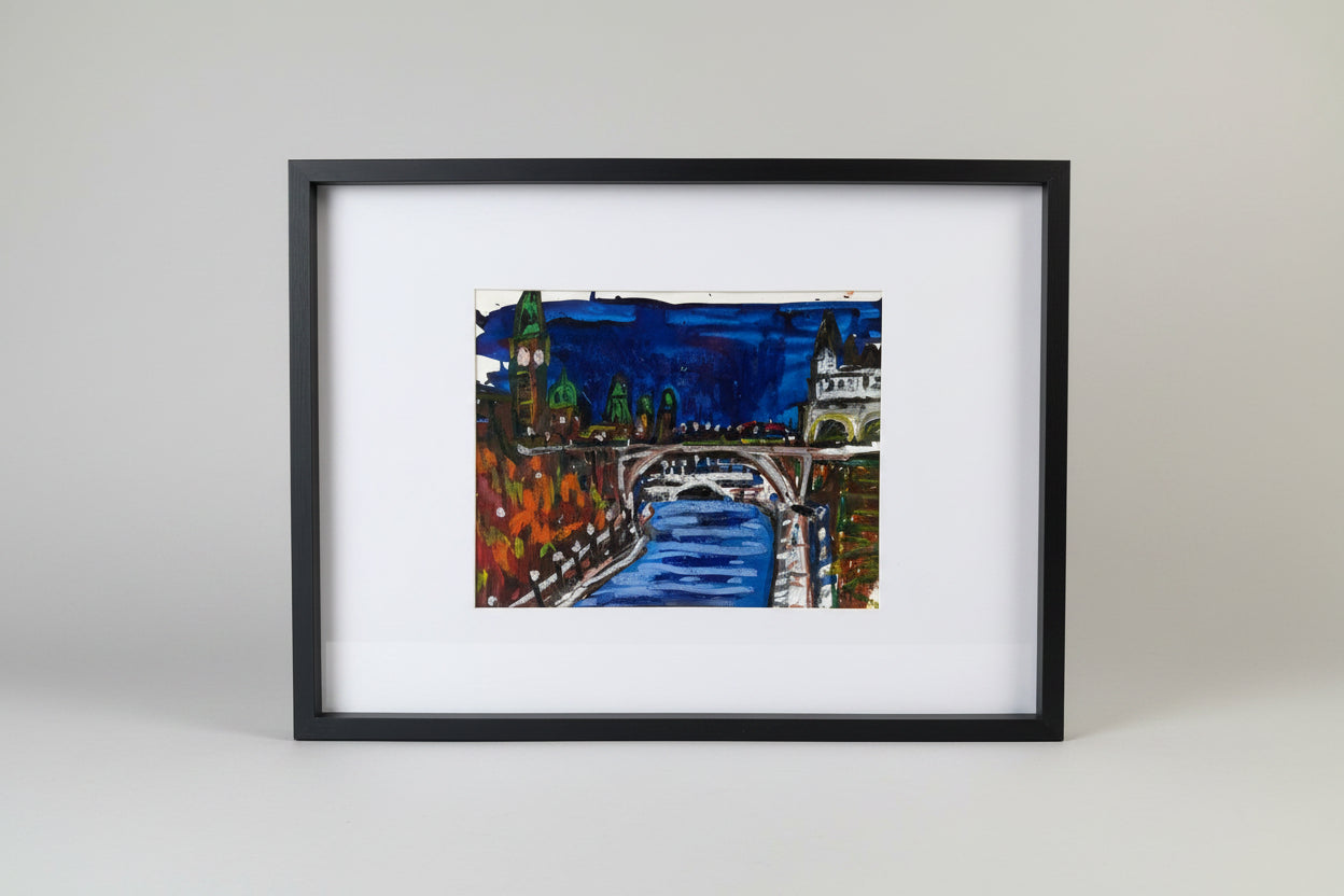 Nightime View from the Canal