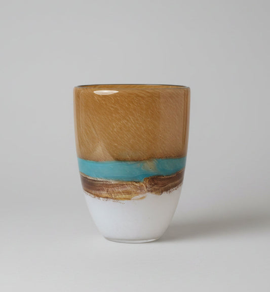 Cognac Glass Vase