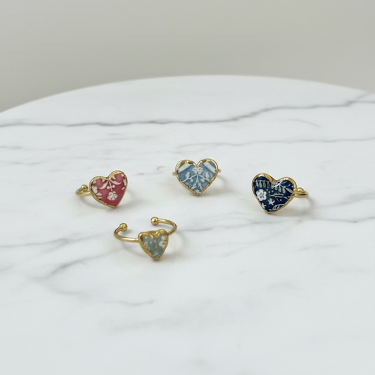 Heart Ring Collection