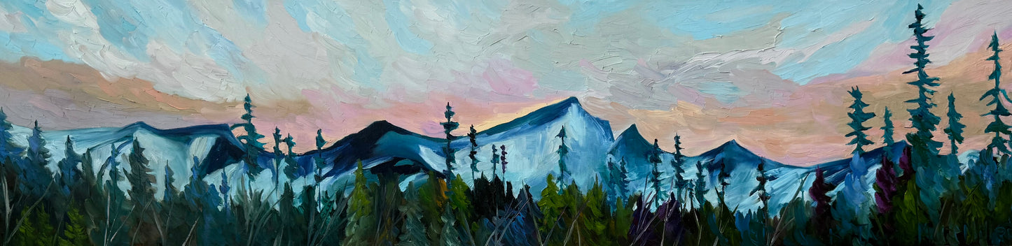 Echoes over Blue Silence, Kananaskis, Alberta