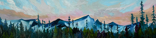 Echoes over Blue Silence, Kananaskis, Alberta