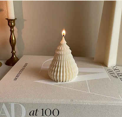 Origami Tree Candle