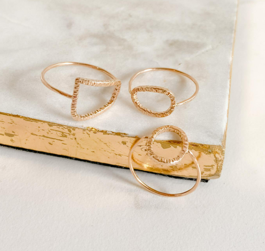 Goldfilled Rings