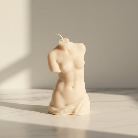 Venus de Milo Torso Candle