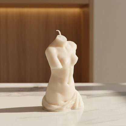 Venus de Milo Torso Candle
