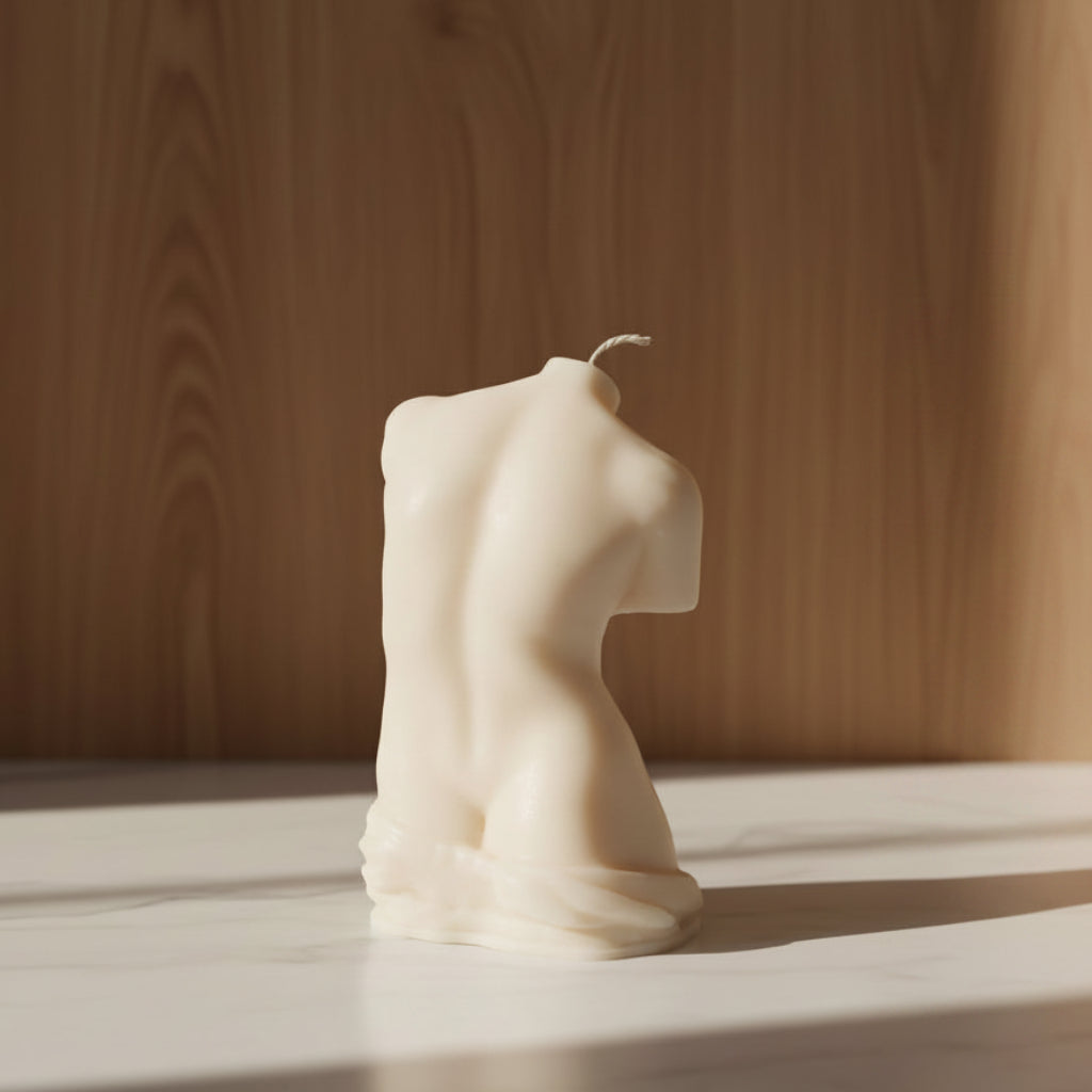 Venus de Milo Torso Candle