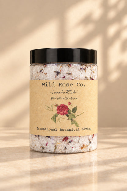 Wild Rose Co. Large Bath Salts