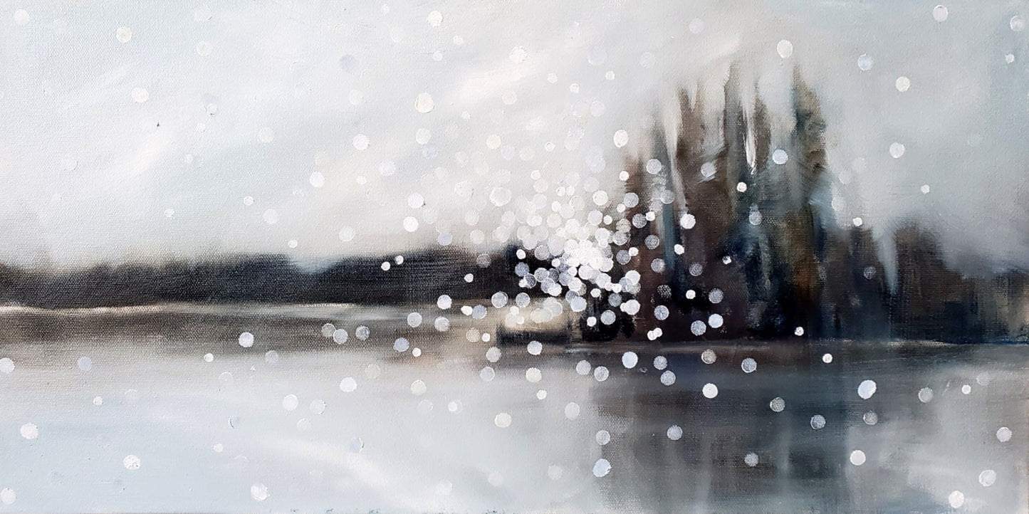 Oil artwork titled Go Do the Best Things in Life