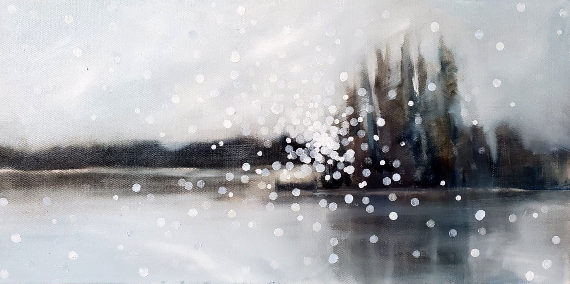 Oil artwork titled Go Do the Best Things in Life