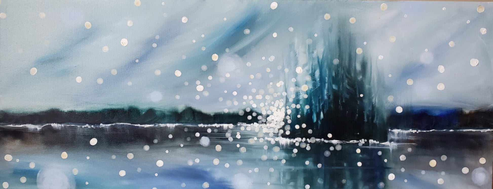 Oil artwork titled Memories of a Life that’s Been Loved