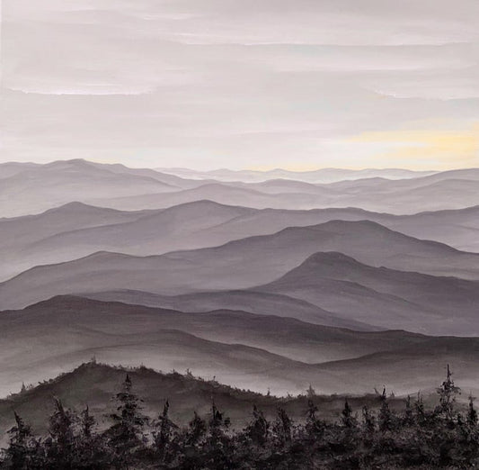 Acrylic artwork titled Sweet Greys