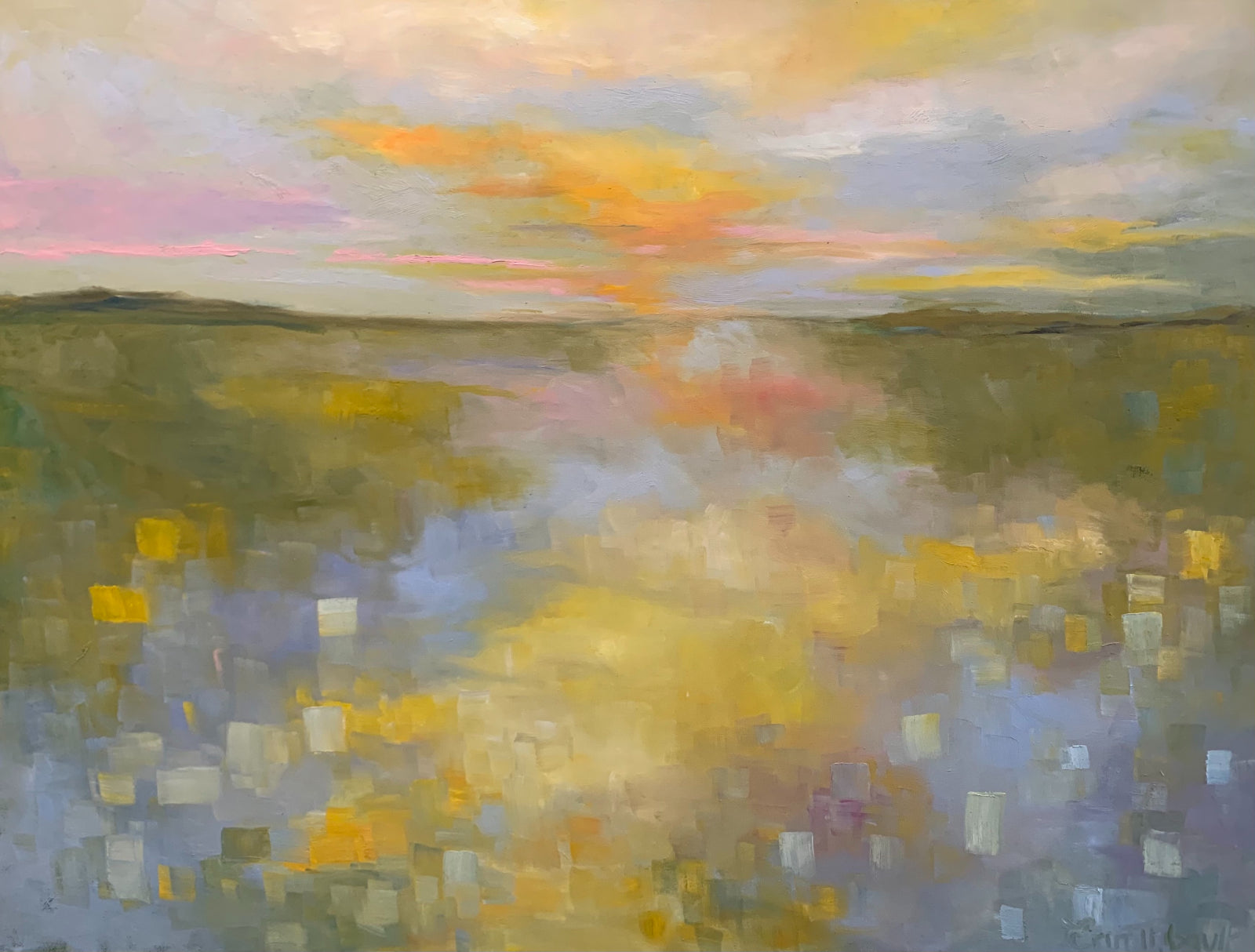 Oil artwork titled Possibility
