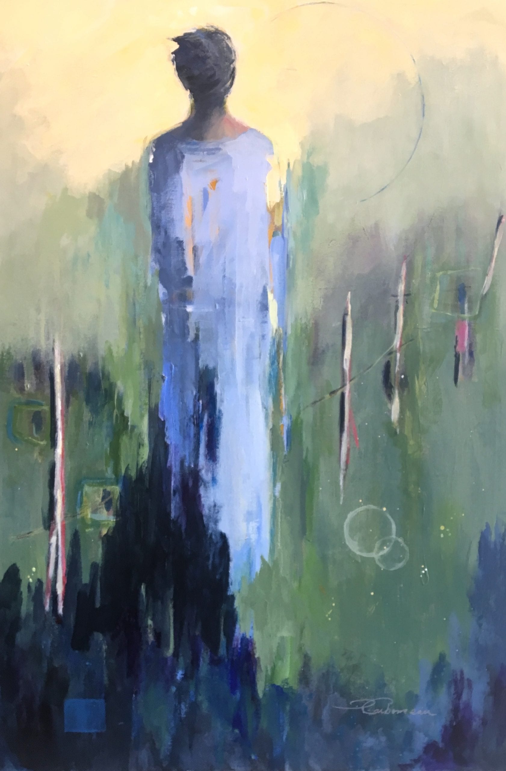 Acrylic artwork titled The Importance of Place