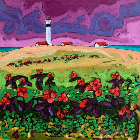 Santini Gallery | Red Moons Low on the Horizon