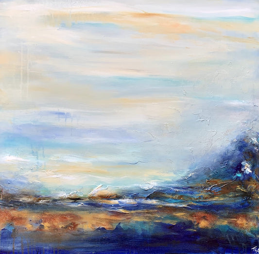 Acrylic artwork titled September Song I